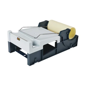 kaiserkraft Desenrolador de película de proteção, para a montagem na mesa e na parede, armação de plástico, Desenrolador de película de proteção, para
