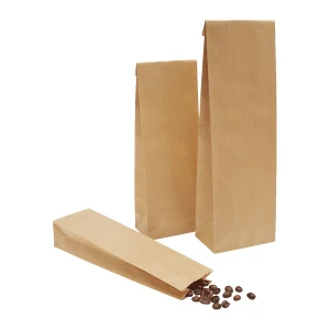 ratioform Blockbodenbeutel, aus Kraftpapier, Pergamentersatz, LxB 175 x 55 mm, VE 1000 Stk, ab 5 VE