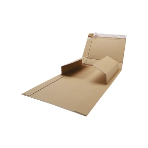 ratioform economy Buchverpackung, Klappmechanik, LxB 305 x 215 mm, Palette mit VE 1275 Stk