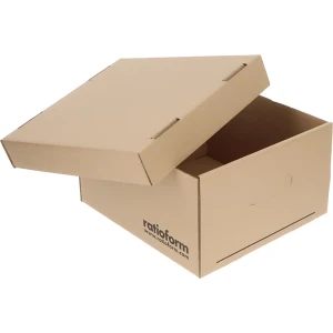 ratioform Allroundbox, braun, Innenmaße 470 x 318 x 232 mm, ab 100 Stk