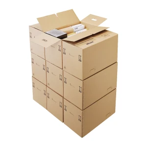 ratioform terra Archiv-Lager-Box, 2-wellig, Innenmaße 600 x 320 x 325 mm, ab 25 Stk
