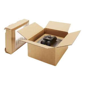 ratioform Membranverpackung, braun, Innenmaße 230 x 150 x 110 mm, VE 25 Stk, ab 10 VE