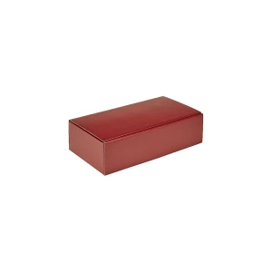 ratioform Flaschen-Geschenkkarton mit Struktur, für 2 Flaschen, bordeaux, ab 5 Stk
