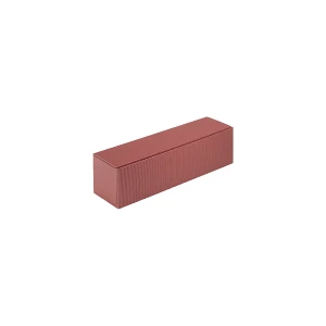 ratioform Flaschen-Geschenkkarton, offene Welle, für 1 Flasche, bordeaux, ab 10 Stk
