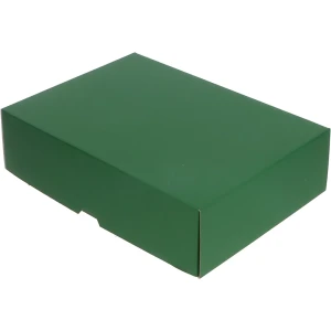 ratioform Stülpdeckelkarton, dunkelgrün, Innenmaße 301 x 213 x 80 mm, ab 125 Stk
