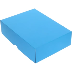 ratioform Stülpdeckelkarton, hellblau, Innenmaße 301 x 213 x 80 mm, ab 12 Stk