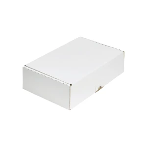 ratioform terra Klappbox, 1-wellig, weiß, Innenmaße 150 x 150 x 50 mm, VE 25 Stk, ab 20 VE