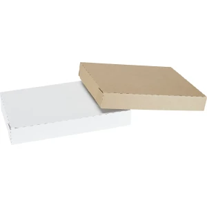 ratioform Klappschachtel, mit Selbstklebeverschluss, Innenmaße 344 x 236 x 45 mm, weiß, C4, VE 50 Stk
