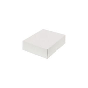 ratioform terra Stülpdeckelkarton, zweiteilig, Innenmaße 320 x 240 x 80 mm, A4+, weiß, ab 200 Stk
