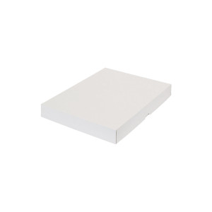 ratioform terra Stülpdeckelkarton, zweiteilig, Innenmaße 435 x 315 x 50 mm, A3, weiß, ab 50 Stk