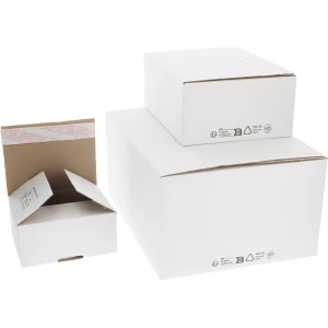 ratioform flow Speedbox Karton, weiß, LxBxH 230 x 160 x 80 mm, A5+, ab 300 Stk
