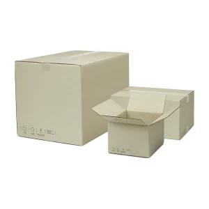 ratioform terra Graspapier-Faltkarton, grüngrau, Innenmaße 250 x 175 x 100 mm, 1-wellig, ab 125 Stk