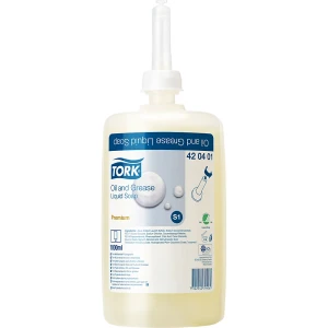 TORK Sabonete líquido desengordurante, qualidade Premium , UE 6 x 1000 ml, dissolução de óleo, tinta, sujidade entranhada, Sabonete líquido