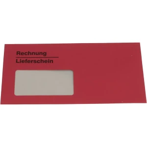 ratioform Briefumschlag, Aufdruck Lieferschein - Rechnung, DIN lang, mit Fenster, VE 1000 Stk, ab 10 VE
