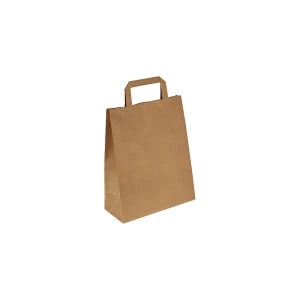 ratioform Papiertragetasche, braun, LxBxH 220 x 105 x 280 mm, 70 g/m², VE 250 Stk, ab 10 VE