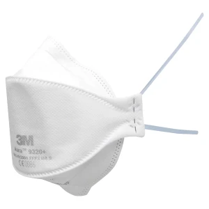 Faltmaske 3Mâ„¢ Auraâ„¢ 9300, FFP2, VE 20 Stk, weiÃŸ, ohne Ventil, ab 5 VE kaiserkraft