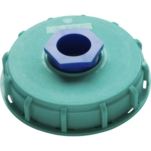 Jessberger Tampa de enroscar (alimentos) , para IBC com abertura de 150 mm, Ø do mecanismo da bomba 41 mm, bomba manual, Tampa de enroscar