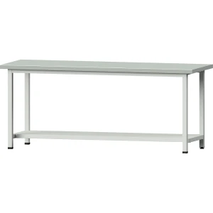 ANKE Werkbank, Gestellbauweise Serie V, Grundmodell, BxT 2000 x 700 mm, Stahlblechbelagplatte