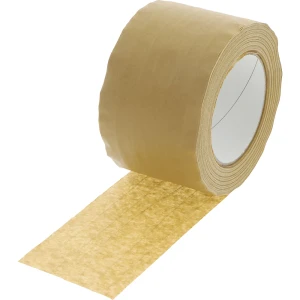 ratioform terra Papier-Packband E-Commerce, mit Naturfaden, Naturkautschuk, Bandbreite 75 mm, VE 6 Stk à 50 m