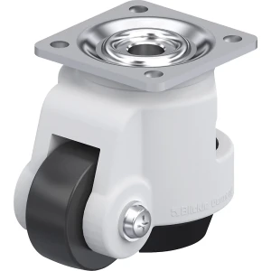Blickle Rodado de elevação HRP-POA , dimensões da placa 95 x 95 mm, Ø da roda 72 mm, capacidade de carga 750 kg, Rodado de elevação HRP-POA, dimensões