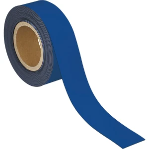 MAUL Fita de identificação, magnética , CxL 10000 x 50 mm, embalagem de 2 unid., azul, Fita de identificação, magnética, CxL 10000 x 50 mm, embalagem