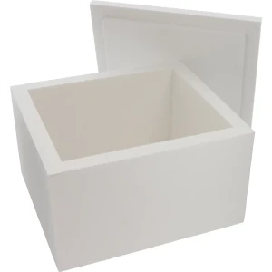 ratioform Thermobox Biomass Balance Styropor®, mit Deckel, Innen-LxBxH 200 x 110 x 80 mm, ab 20 Stk