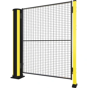 Axelent Rammschutz-Poller X-Protect, Höhe 1400 mm, zinkgelb, graphitschwarz