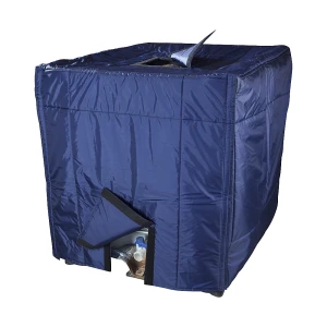 kaiserkraft Camisa de isolamento IBC, em nylon, para IBC de 1000 l, Camisa de isolamento IBC, em nylon, para IBC de 1000 l. Fabricada em material de