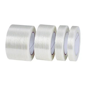 ratioform Filamentband, glasfaserverstärkt, VE 6 Rollen, transparent, Bandbreite 50 mm, ab 5 VE
