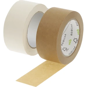 ratioform terra Packband, aus Papier, VE 6 Rollen, braun, Bandbreite 50 mm