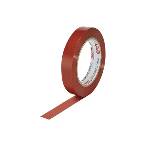 Strapping-Band, mit hoher Reißfestigkeit, VE 6 Rollen, rotbraun, Bandbreite 19 mm kaiserkraft