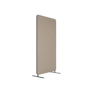 Akustik-Trennwand Softline Salsa, Textil, HxB 1360 x 800 mm, beige kaiserkraft