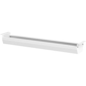 Kabelwanne klappbar, HxBxT 93 x 862 x 101 mm, weiß kaiserkraft