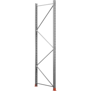 Stützrahmen für Palettenregal Space, verzinkt, HxT 4500 x 1100 mm, Traglast 9000 kg kaiserkraft