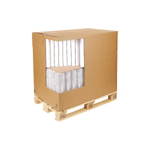 ratioform terra Paletten-Zwischenlagen Wellpappe, 1-wellig, LxB 390 x 290 mm, VE 25 Stk, ab 2 VE
