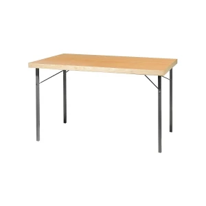 Klapptisch, Gestell Metall, alusilber, BxT 1200 x 800 mm, Laminatplatte kaiserkraft