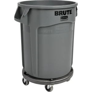 Rubbermaid Contentor universal BRUTE® com chassi rolante , capacidade 75 l, cinzento, Contentor universal BRUTE® com chassi rolante, capacidade 75 l,
