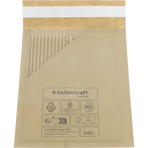 ratioform terra Versandtasche Wavebagâ„¢ Light terra, aus Papier VE 100 Stk, Innen-LxB 240 x 330 mm, ab 10 VE