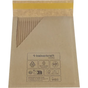 ratioform terra Versandtasche Wavebagâ„¢ Strong terra, aus Papier, VE 75 Stk, Innen-LxB 240 x 330 mm, ab 10 VE