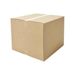 ratioform economy Wellpapp-Faltkarton, Länge 500 - 599 mm, LxBxH 550 x 300 x 200 mm, 1-wellig, VE 10 Stk, ab 2 VE