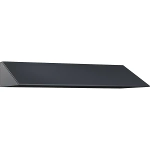 Schrägdachaufsatz, HxT 230 x 500 mm, Stahl, B 3 x 400 mm, anthrazitgrau kaiserkraft