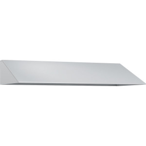 kaiserkraft Cobertura inclinada, AxP 230 x 500 mm, aço, L 4 x 300 mm, cinzento claro, Cobertura inclinada, AxP 230 x 500 mm, aço, L 4 x 300 mm,
