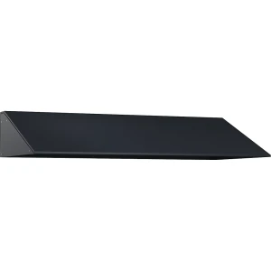Schrägdachaufsatz, HxT 230 x 500 mm, Stahl, B 4 x 300 mm, schwarzgrau kaiserkraft