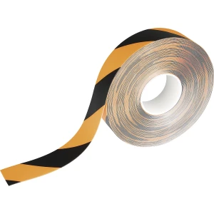 DURABLE Bodenmarkierungsband DURALINE® STRONG, Breite 50 mm, Stärke 0,7 mm, gelb/schwarz