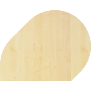 kaiserkraft VIOLA - Mesa de ampliação, Ø 1000 mm, cinza alumínio/ácer, VIOLA - Mesa de ampliação, Ø 1000 mm, cinza alumínio/ácer. Inclusive 1 pé de