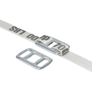 ratioform Doppelstegverschlüsse, für Lashbänder, bis 40 mm Bandbreite, Bruchlast 4000 daN, VE 60 Stk, ab 5 VE