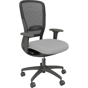 Bürostuhl MOTION, Netzrückenlehne, dunkelgrau, grau kaiserkraft