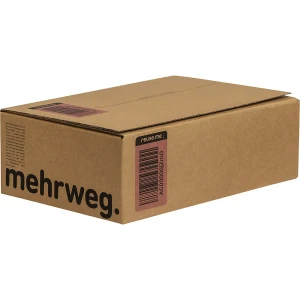 ratioform terra Mehrweg-Automatikkarton, für reuse.me-System, Innenmaße 294 x 194 x 90 mm, VE 20 Stk, ab 25 VE