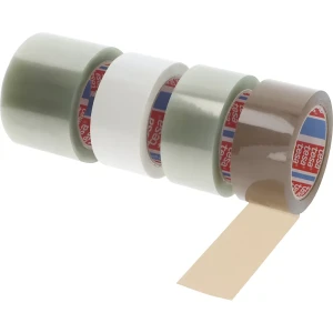 PET-Packband, tesa® 60412, 70 % recycelt, VE 36 Rollen, transparent, Bandbreite 50 mm, ab 10 VE