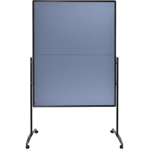 Legamaster Painel para conferência Premium Plus , formato do painel 1200 x 1500 mm, feltro, cinzento azulado, rebatível, Painel para conferência